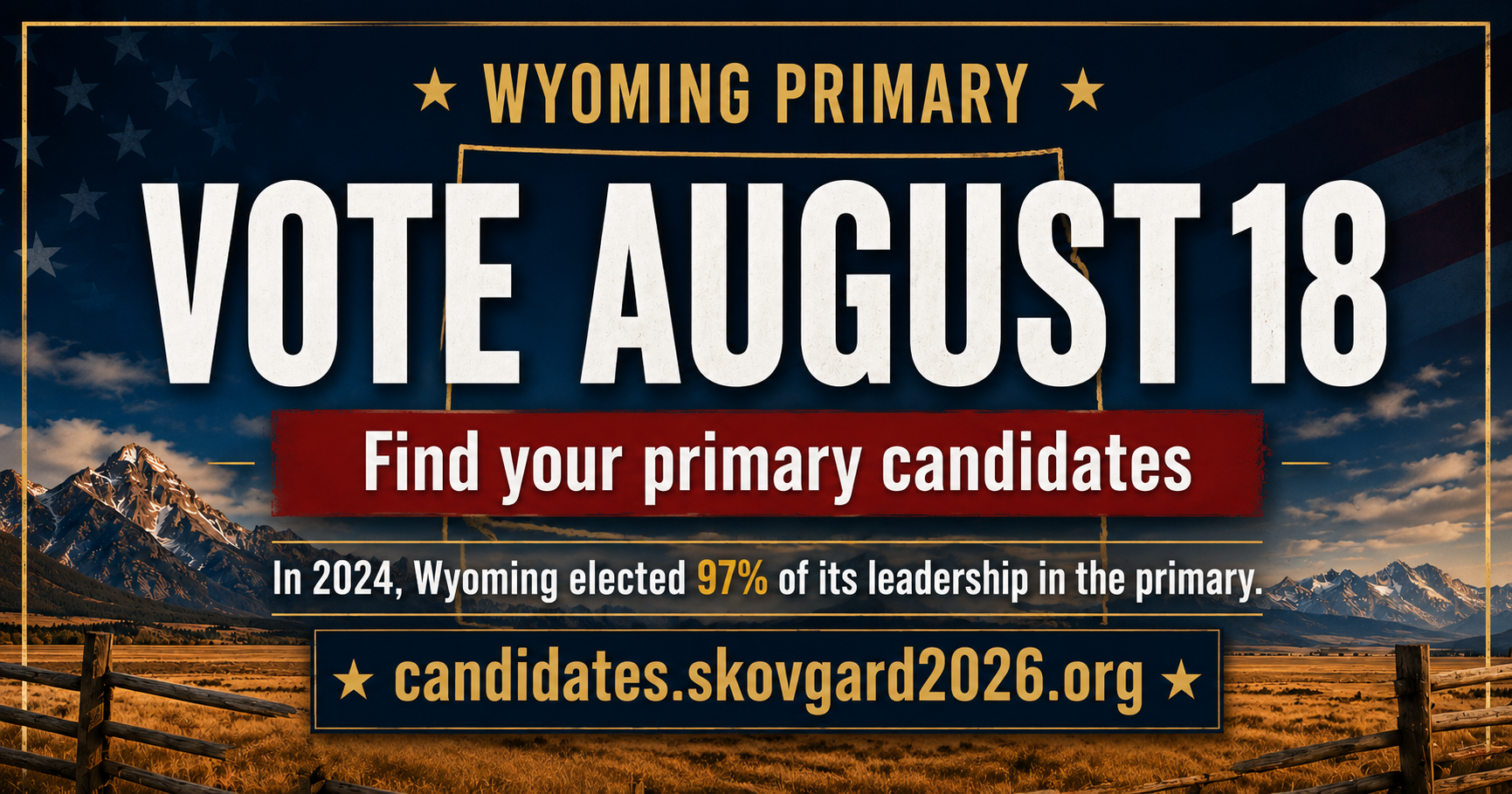 Every candidate. One place. Wyoming voters decide. — Wyoming Candidate Hub